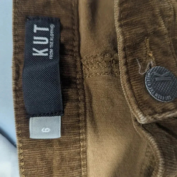 Kut from the Kloth Brown Corduroy Pants - 6 - Picture 4 of 7